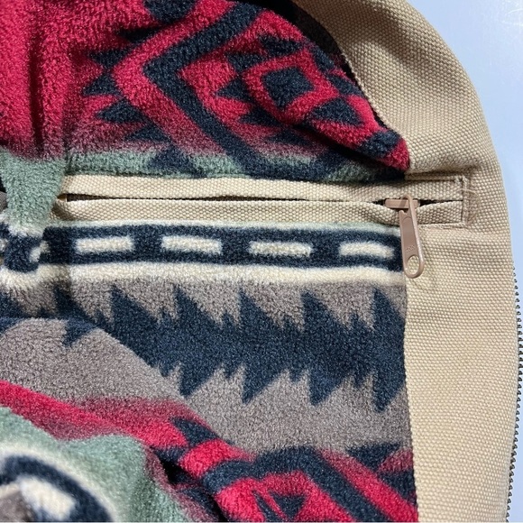 Cabela’s | Canvas Chore Barn Coat Fleece & Quilted Lined Tan | L - Picture 13 of 16